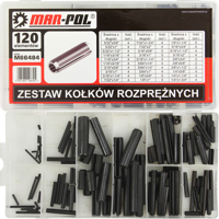 Pružné kolíky sada 120 kusov MAR-POL M66484