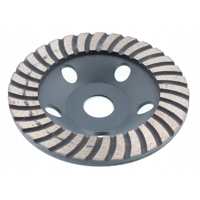 Diamantový brúsny kotúč na betón TURBO, 125 × 22,2 × 5 mm – MAR-POL M08784...