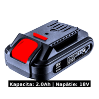 Náhradná Li-Ion batéria 18V s kapacitou 2,0 Ah pre systém GRAPHITE Energy+ 58G...