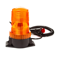 Oranžový LED výstražný maják s magnetom, 30× LED, 15 W – MAR-POL M82713...