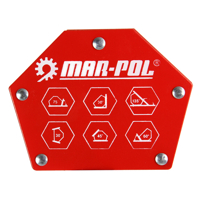 Magnetický zvárací uholník šesťhranný, nosnosť 22,5 kg MAR-POL – M79413...