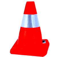 Gumený cestný kužeľ 50 cm MAR-POL – M02025