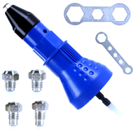 Adaptér na nitovanie pomocou vŕtačky, pre nity 2.4–4.8 mm – MAR-POL M49590...