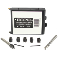 Sada vrtákov na odvŕtavanie zvarov do 10 mm – RAPID M22316