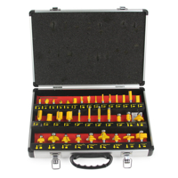 Sada stopkových fréz do dreva – 35 ks (priemer stopky 6 mm, pre drevo) – Ripper M22550R