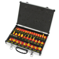 Sada stopkových fréz do dreva – 35 ks (priemer stopky 6 mm, pre drevo) – Ripper M22550R