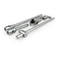 Profesionálna tanková gola – súprava 6-hranných nástrčných kľúčov, 3/4″ a 1″ (21–65 mm) – MAR-POL M58254