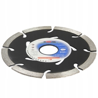 Čierny segmentový diamantový rezný kotúč, 115 × 22,2 × 7 mm – MAR-POL M08730
