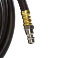 Gumená vzduchová hadica s rýchlospojkami, 20 m × 6 mm × 13 mm – MAR-POL M82103
