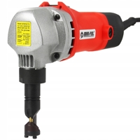 Elektrické nožnice na rovný a trapézový plech, výkonné prevedenie MAR-POL M79302