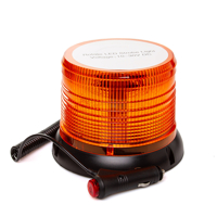 Oranžový LED výstražný maják s magnetom, 40× LED, 20 W – MAR-POL M82710