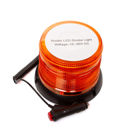 Oranžový LED výstražný maják s magnetom, 40× LED, 20 W – MAR-POL M82710