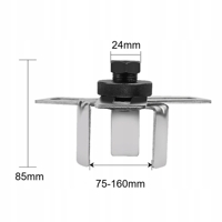 Nastaviteľný kľúč na palivové nádrže 75–160 mm MAR-POL – M57598