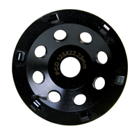 Profesionálny diamantový brúsny kotúč PCD 125 mm x 22,2 mm – MAR-POL M08797