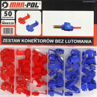 Sada káblových pripojovacích konektorov bez spájkovania – MAR-POL M66520