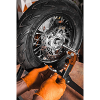 Statická vyvažovačka na kolesá motocyklov pre presné vyváženie – NEO Tools 10-590