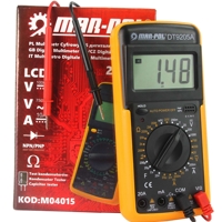 Univerzálny digitálny tester napätia a prúdov DT9205A (1000 V) – MAR-POL M04015