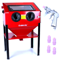 Pieskovacia stolová kabína 220 l – pieskovací box MAR-POL M80596