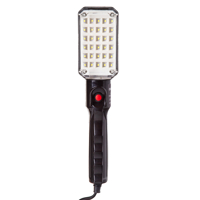 Pracovné LED svietidlo 230V 25 LED s magnetom a hákom M82735